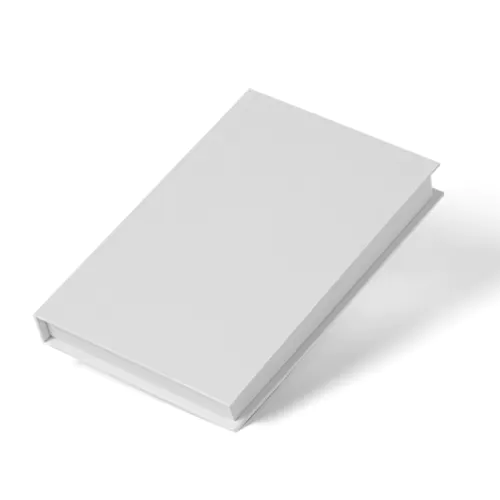 Flying Hardcover Book Mockup (5.25x8 in)